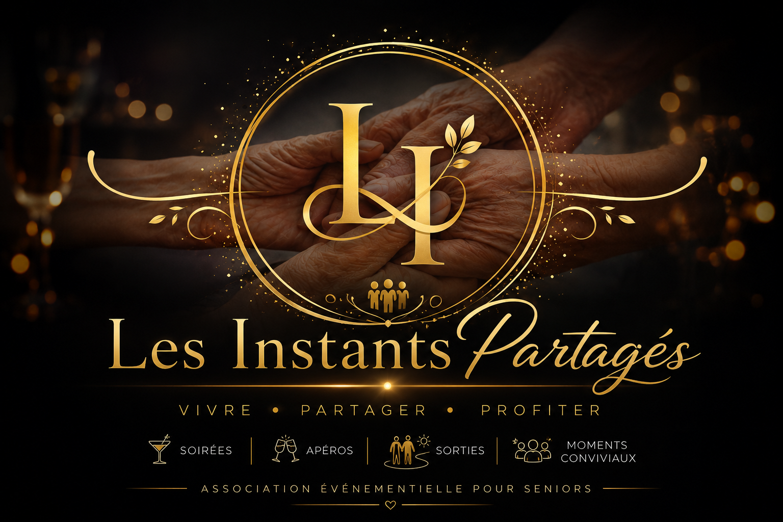 Les Instants Partagés — Vivre, partager, profiter. Soirées, apéros, sorties et moments conviviaux.
